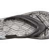 Tongs Crocs (femmes) à imprimé léopard, noires, 206490-02W