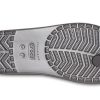 Tongs Crocs (femmes) à imprimé léopard, noires, 206490-02W