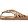 Tongs Crocs Kadee II à imprimé léopard (femmes) Marron 206398-98R