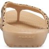 Tongs Crocs Kadee II à imprimé léopard (femmes) Marron 206398-98R