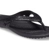Tongs Crocs Kadee II Light Cozy unisexes noires 207314-001