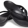 Tongs Crocs Kadee II Light Cozy unisexes noires 207314-001