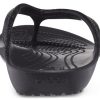 Tongs Crocs Kadee II Light Cozy unisexes noires 207314-001