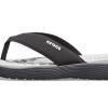 Tongs Crocs Reviva Blanc Noir 205715-060