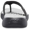 Tongs Crocs Reviva Blanc Noir 205715-060
