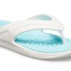 Tongs Crocs Reviva Bleu Blanc 205545-18B