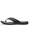 Tongs Crocs Santa Cruz en toile « Noir/gris ardoise » 205612-0DD