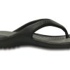 Tongs Crocs Soft Sole Cozy unisexes, noir et gris, 10024-05M
