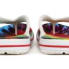 Tongs Crocs Tie Dye blanches unisexes 206358-94S