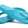 Tongs d&rsquo;extérieur décontractées et légères Crocs Kadee, bleu ciel, 206119-4SL