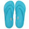 Tongs d&rsquo;extérieur décontractées et légères Crocs Kadee, bleu ciel, 206119-4SL