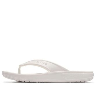 Tongs d&rsquo;été Crocs Kadee blanches unisexes 206119-100
