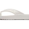 Tongs d&rsquo;été Crocs Kadee blanches unisexes 206119-100
