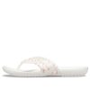 Tongs d&rsquo;été Crocs Kadee (femmes) blanches 206190-6J0