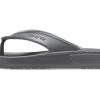 Tongs d&rsquo;été Crocs Kadee unisexes grises 206119-0DA