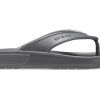 Tongs d&rsquo;été Crocs Kadee unisexes grises 206119-0DA