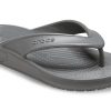 Tongs d&rsquo;été Crocs Kadee unisexes grises 206119-0DA