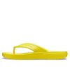 Tongs d&rsquo;été Crocs Kadee unisexes jaunes 206119-7C1