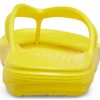 Tongs d&rsquo;été Crocs Kadee unisexes jaunes 206119-7C1