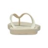 Tongs décontractées Crocs « Blanc crème » 210089-2Y2