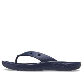 Tongs décontractées Crocs Classic Crocs Flip unisexes bleu marine 207713-410