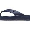 Tongs décontractées Crocs Classic Crocs Flip unisexes bleu marine 207713-410