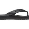 Tongs décontractées Crocs Classic Crocs Flip unisexes noires 207713-001
