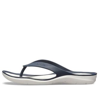 Tongs décontractées et confortables Crocs (femmes) Bleu foncé 204974-462