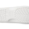 Tongs décontractées minimalistes Crocs Baya blanches 11999-100