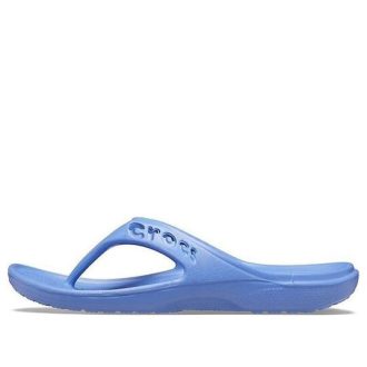 Tongs décontractées minimalistes Crocs Baya, bleues 11999-434