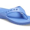 Tongs décontractées minimalistes Crocs Baya, bleues 11999-434
