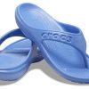 Tongs décontractées minimalistes Crocs Baya, bleues 11999-434