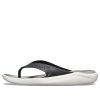 Tongs de plage Crocs LiteRide, noir et gris, 205182-05M