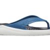 Tongs de plage Crocs LiteRide Outdoor Noir Bleu 205182-4SB