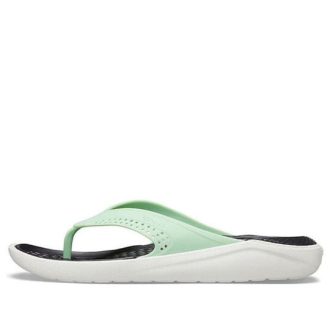 Tongs de plage Crocs LiteRide Vert menthe 205182-3TP