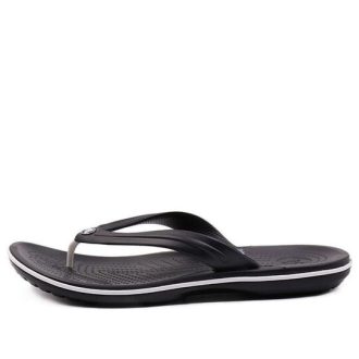 Tongs de plage Crocs noires unisexes 11033-001