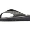 Tongs de plage minimalistes Crocs LiteRide, gris foncé, 205182-0DD