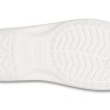 Tongs imprimées Crocs Crocband « Blanc Tan » 205943-94S