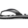 Tongs imprimées Crocs Crocband, noir et blanc, 205943-066