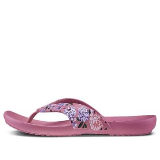 Tongs imprimées Crocs Kadee (femmes) Rose 206190-9A5