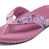 Tongs imprimées Crocs Kadee (femmes) Rose 206190-9A5