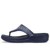 Tongs perlées Crocs Monterey (femmes) Bleu foncé 206851-410