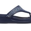 Tongs perlées Crocs Monterey (femmes) Bleu foncé 206851-410
