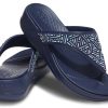 Tongs perlées Crocs Monterey (femmes) Bleu foncé 206851-410
