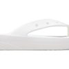 Tongs à plateforme classiques Crocs (femmes) « Blanc » 207714-100