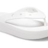 Tongs à plateforme classiques Crocs (femmes) « Blanc » 207714-100