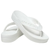 Tongs à plateforme Crocs Baya (femmes) « Blanc » 208395-100