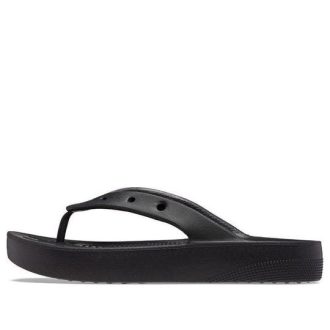 Tongs à plateforme Crocs Classic (femmes) « Noir » 207714-001
