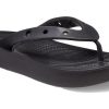Tongs à plateforme Crocs Classic (femmes) « Noir » 207714-001