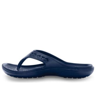 Tongs plates Crocs Baya Light Cozy, bleu foncé, 11999-410